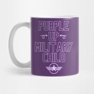 Purple Up Military Child, Month Of The Military Child Mug